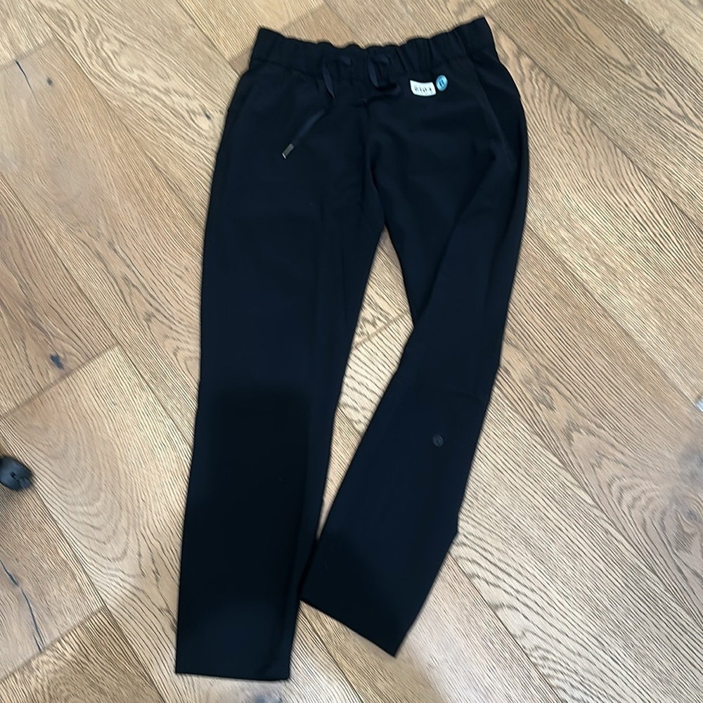 (6014) 🍋 LULULEMON On the Fly 7/8 Pant *Woven Sz 6 in Black - Picture 6 of 8